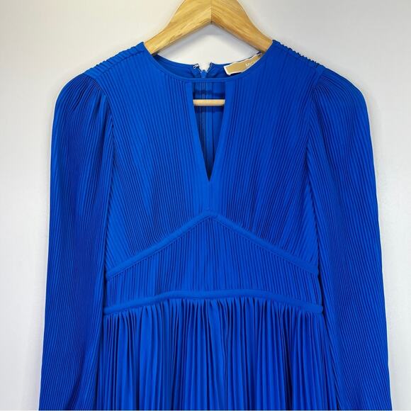MICHAEL Michael Kors Pleated Mini dress grecian blue - PXS - Picture 3 of 10